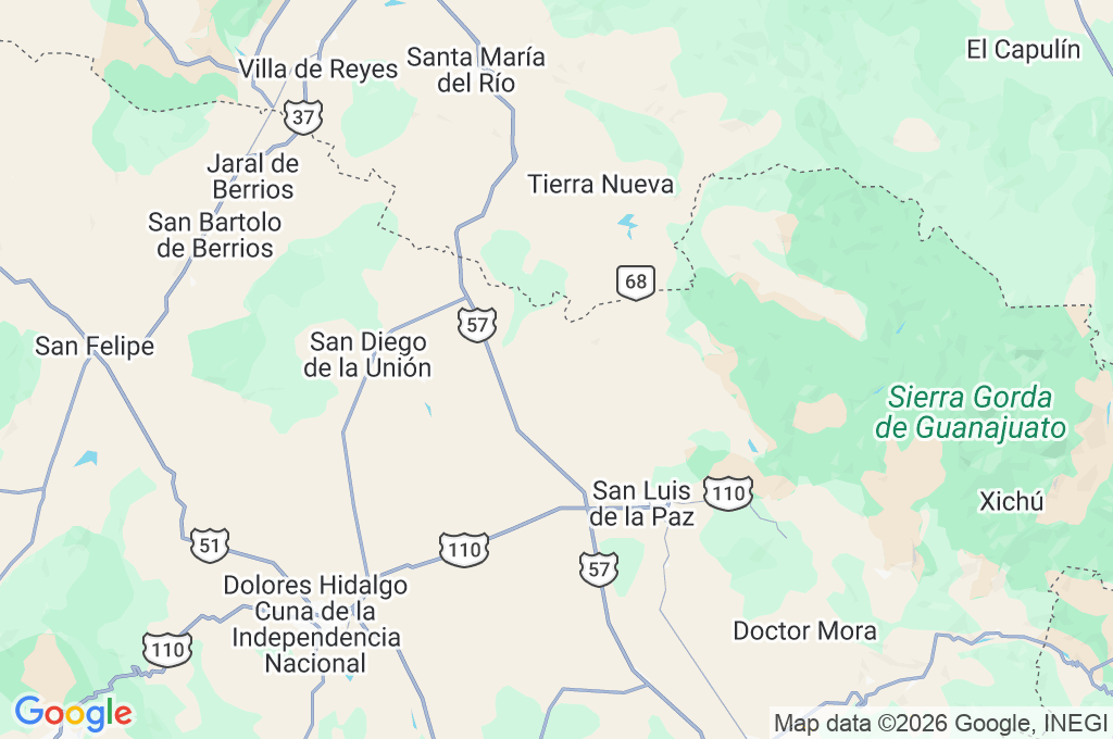 Rancho La Onza Area Map Rancho La Onza Area Map