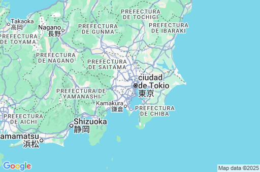 Map of Prefectura de Tokio
