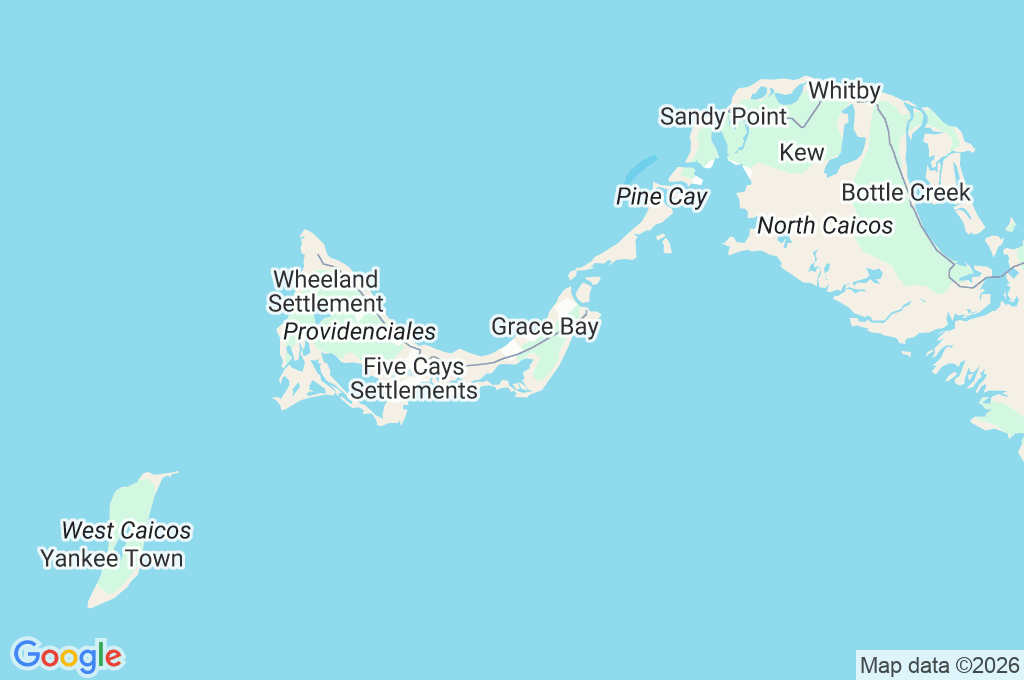 Grace Bay Area Map Grace Bay Area Map