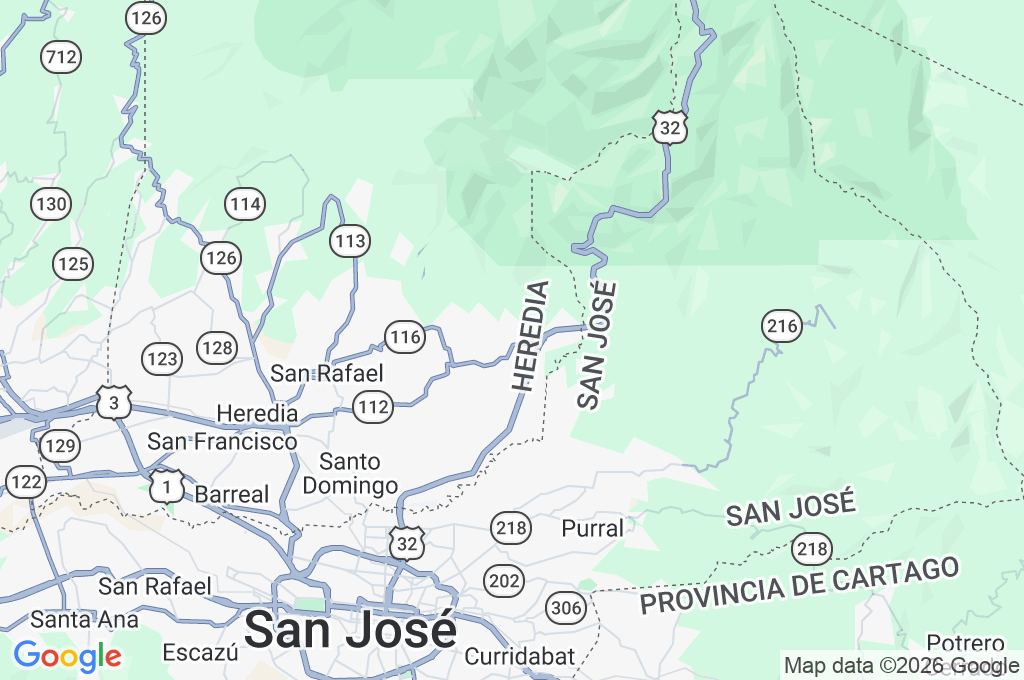 Toucan Rescue Ranch Area Map