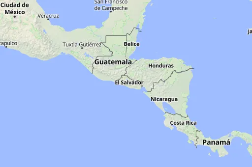 Map of El Salvador