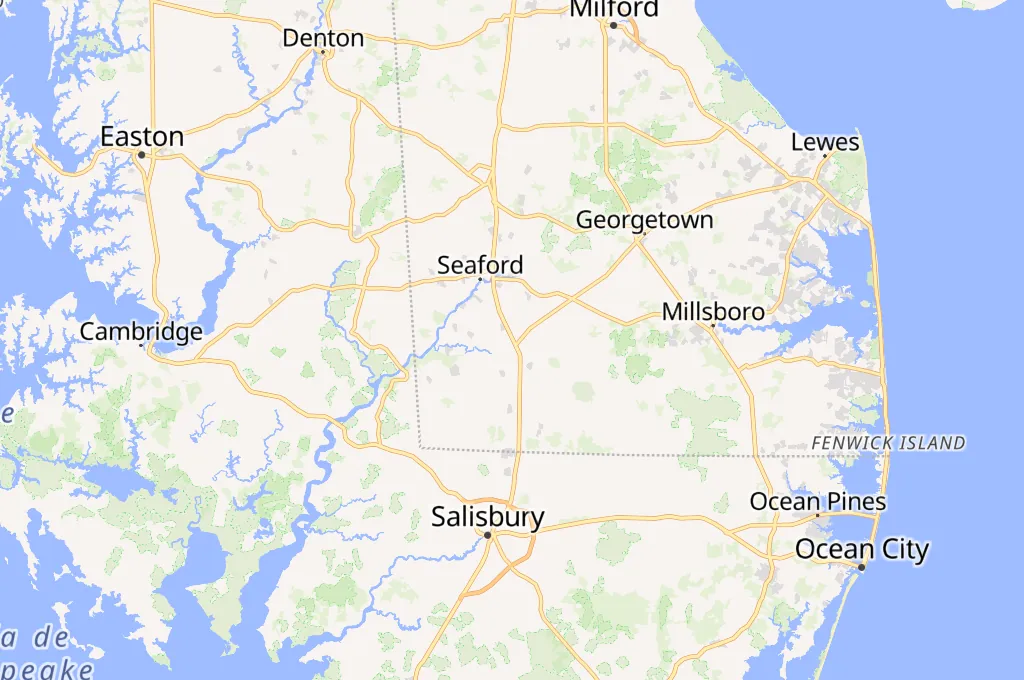 Laurel Area Map