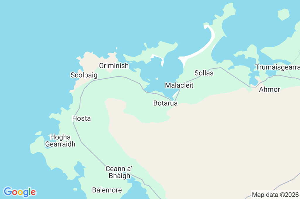 Uist Forest Retreat Area Map