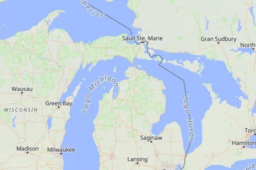 Map of Condado de Charlevoix
