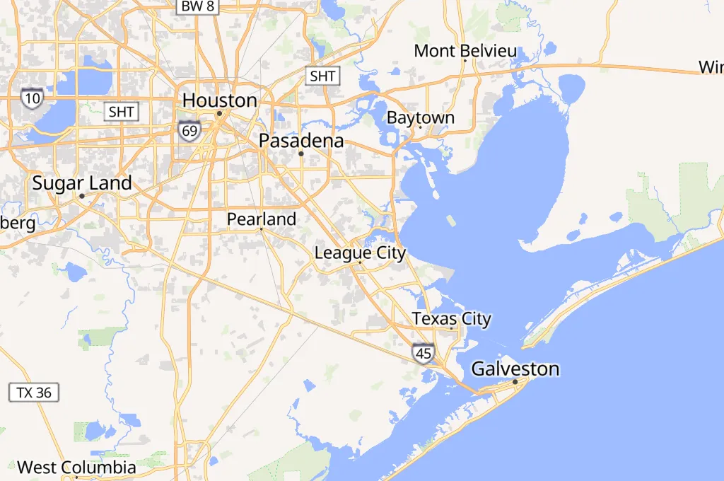 Nassau Bay Area Map Nassau Bay Area Map