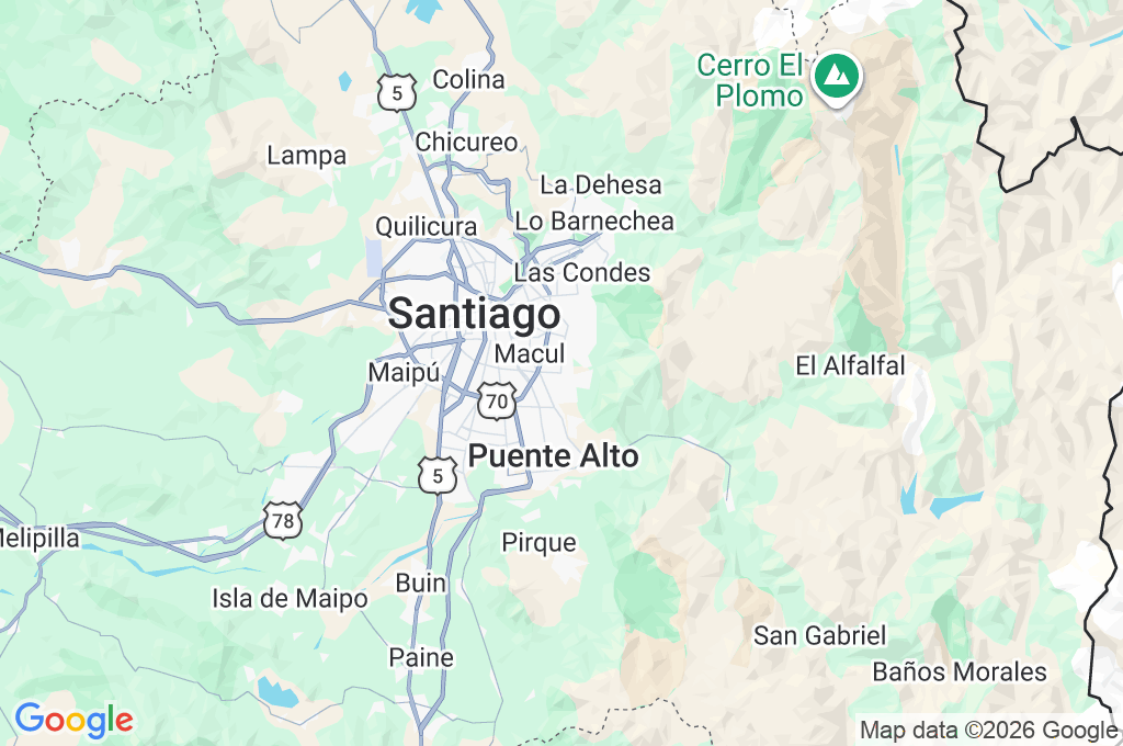 Canal San Carlos Area Map Canal San Carlos Area Map