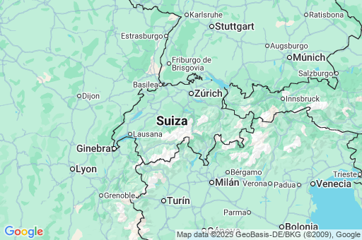 Map of Suiza
