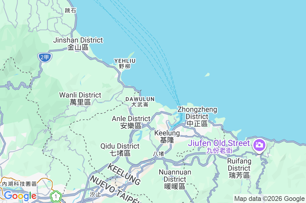 Área Escénica Costera de Waimushan Area Map Área Escénica Costera de Waimushan Area Map