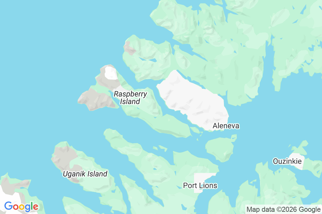 Raspberry Island Area Map