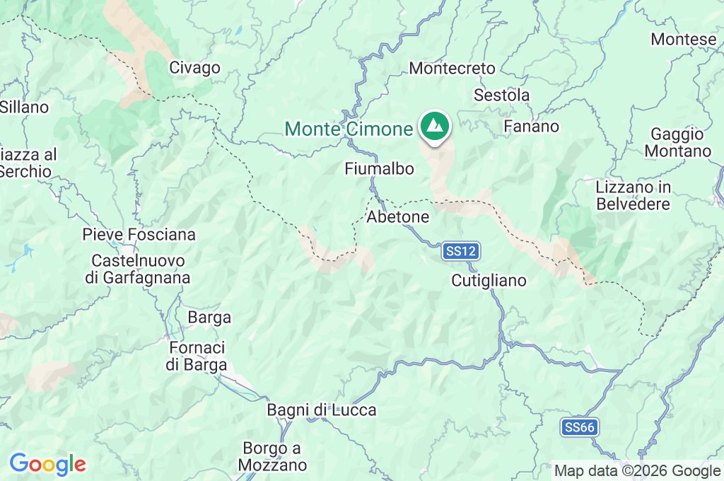 Val di Luce Area Map
