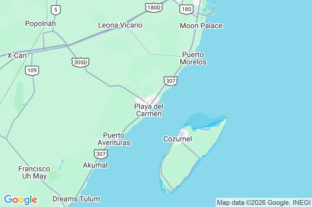 The Royal Haciendas Area Map