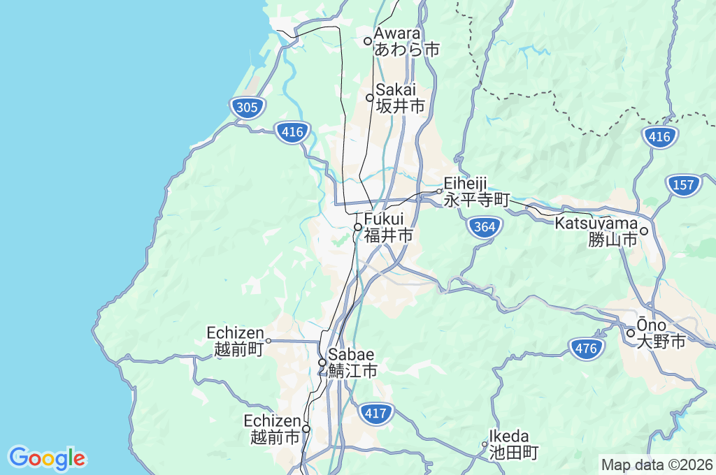 Puente Kida Area Map
