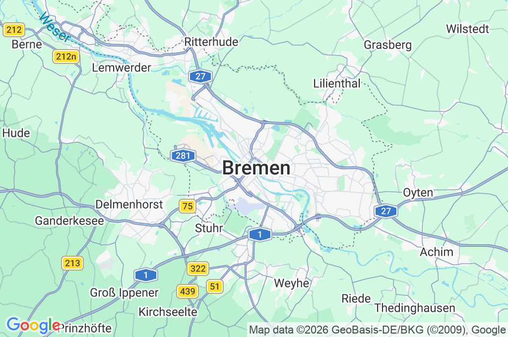 Schlachte Area Map