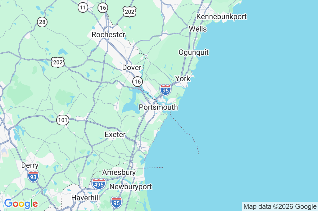 Portsmouth Area Map