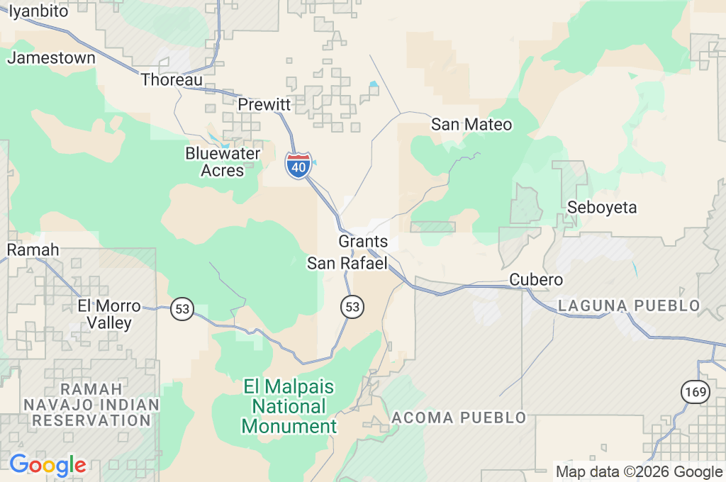 Grants Area Map Grants Area Map