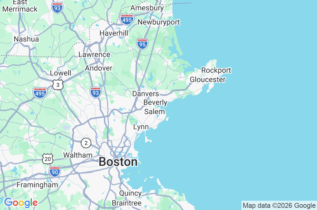 Beverly Area Map