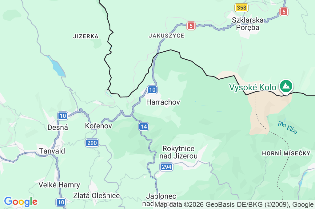Telesquí de Doplík Area Map Telesquí de Doplík Area Map