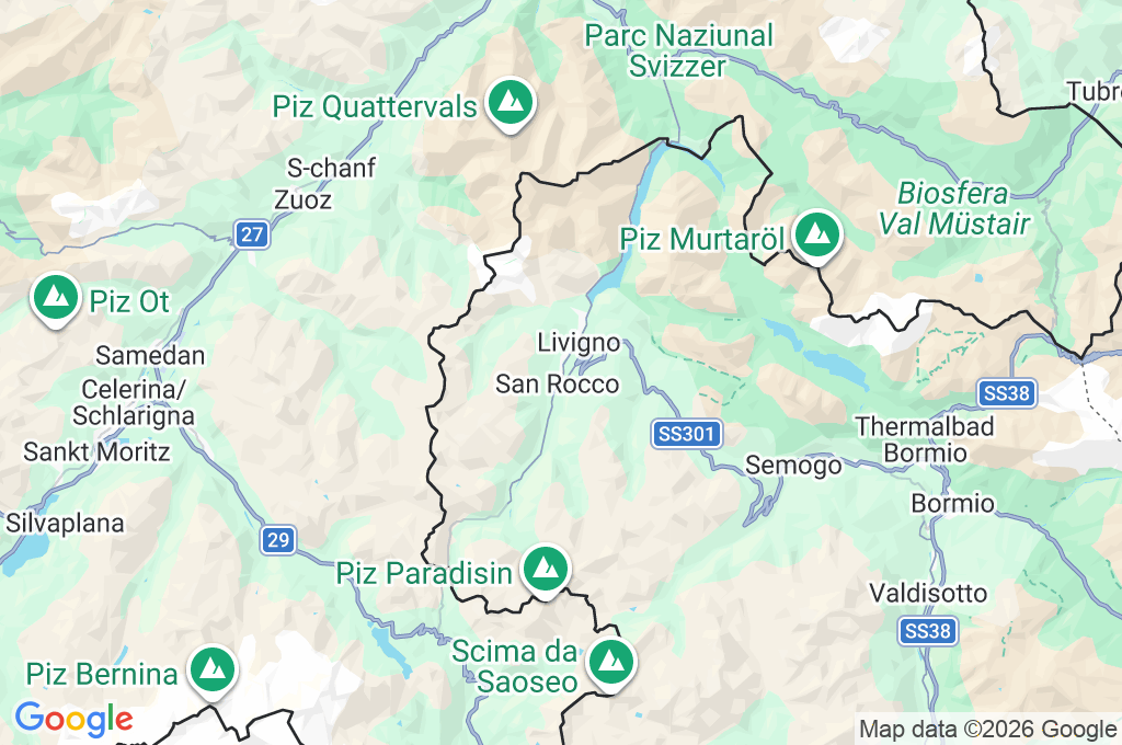 San Rocco Area Map San Rocco Area Map