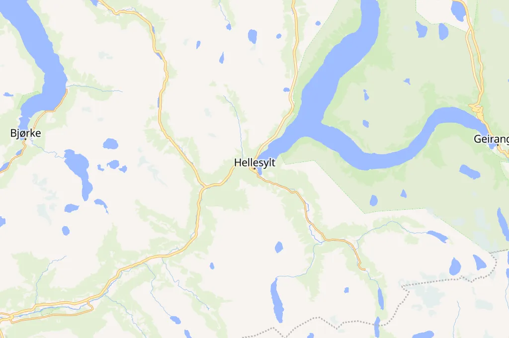 Hellesylt Area Map Hellesylt Area Map