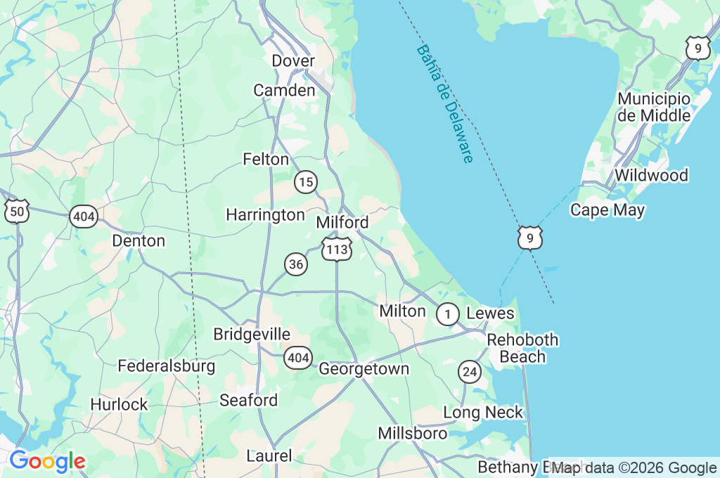 Milford Area Map Milford Area Map