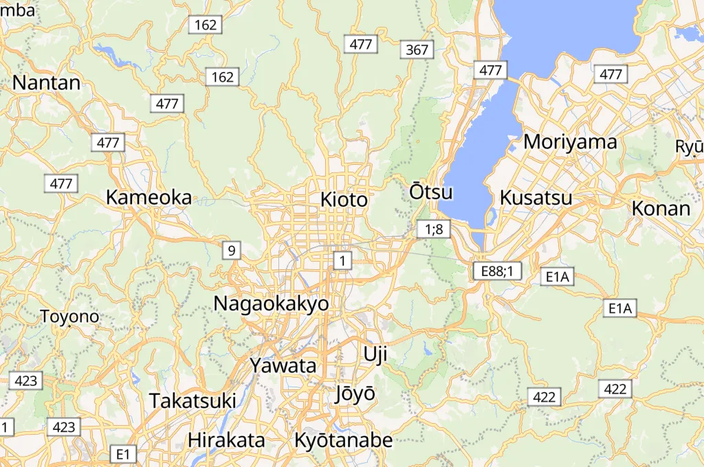Gojo-zaka Area Map Gojo-zaka Area Map