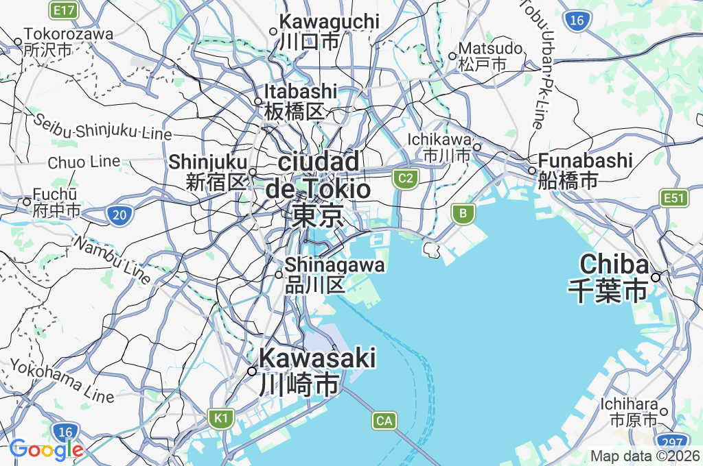 Depósito de autobuses Toei de Fukagawa Area Map Depósito de autobuses Toei de Fukagawa Area Map