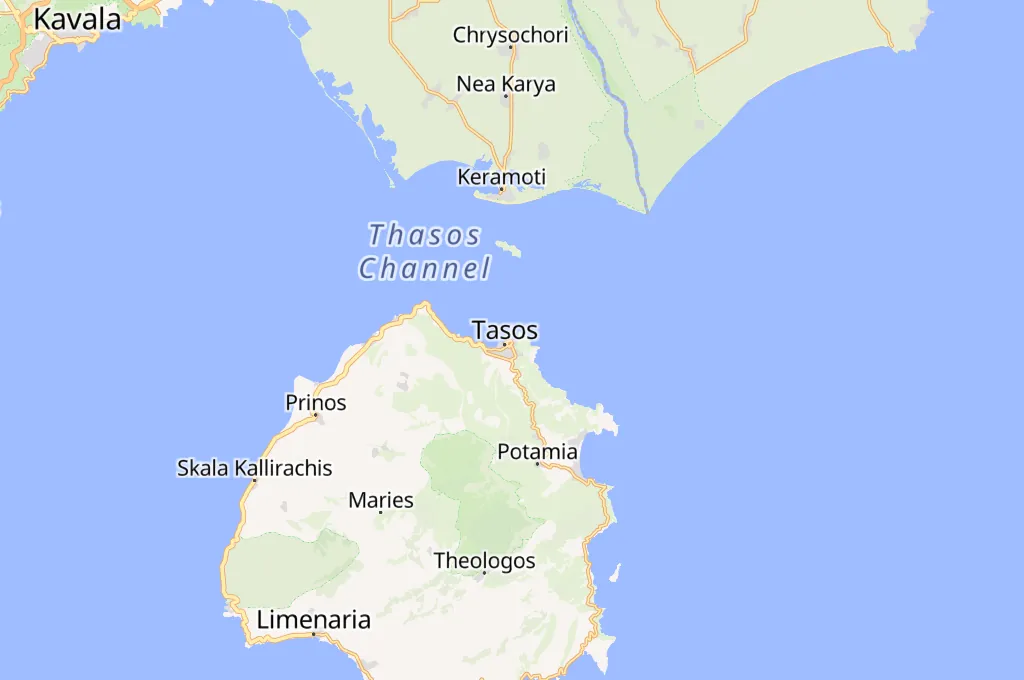 Limenas Area Map