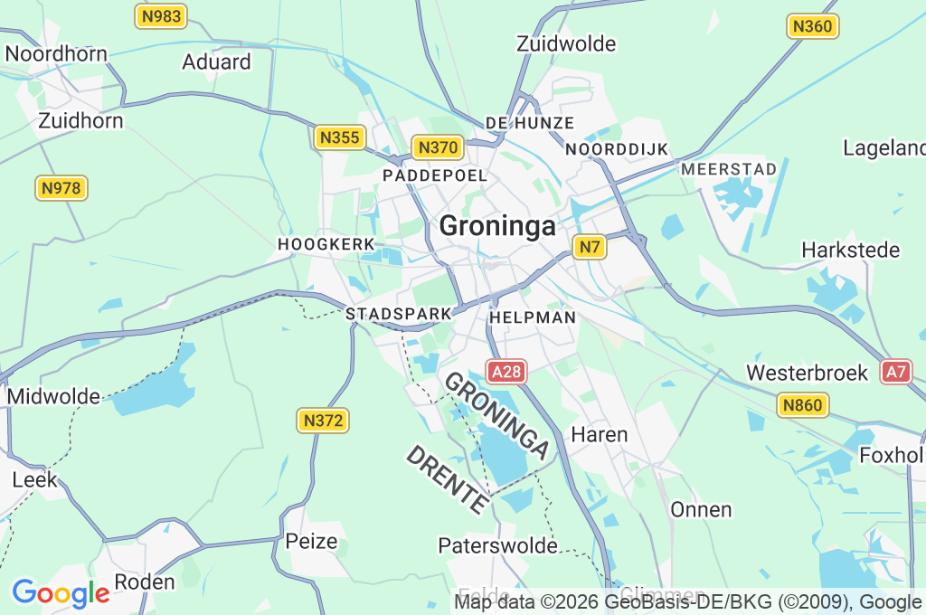 Vrijheidsplein Area Map