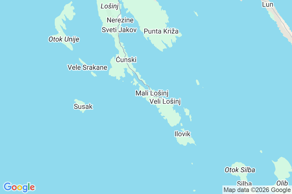 Veli Žal Area Map