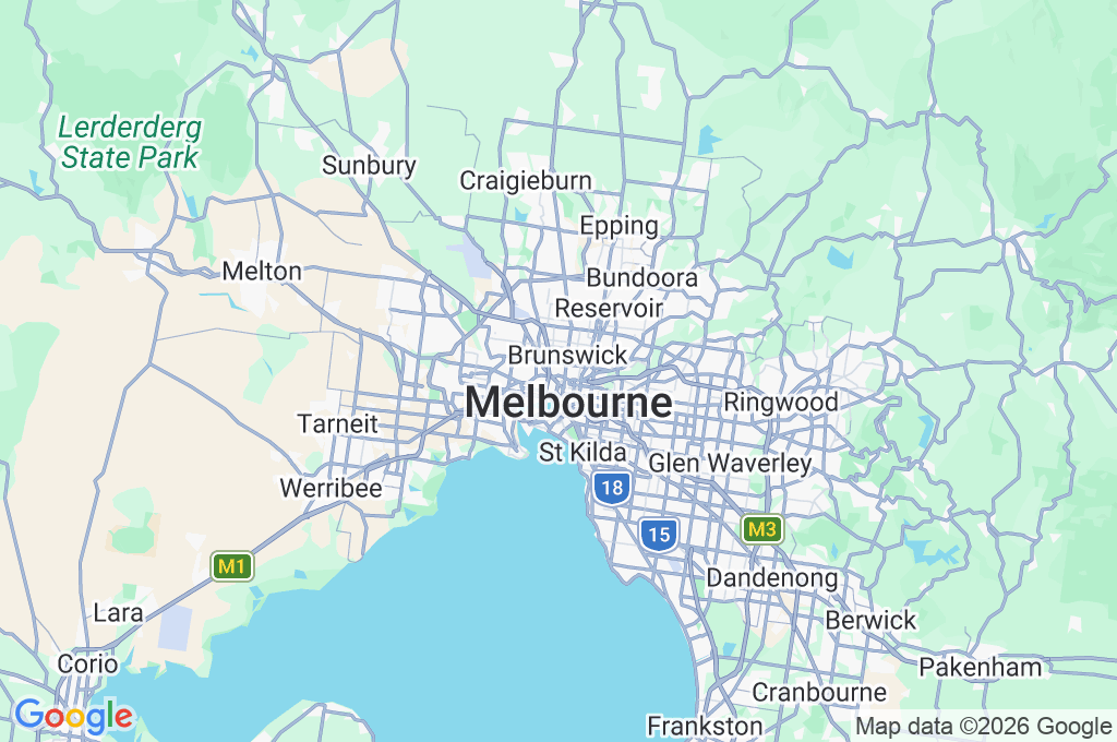 Zoo de Melbourne Area Map