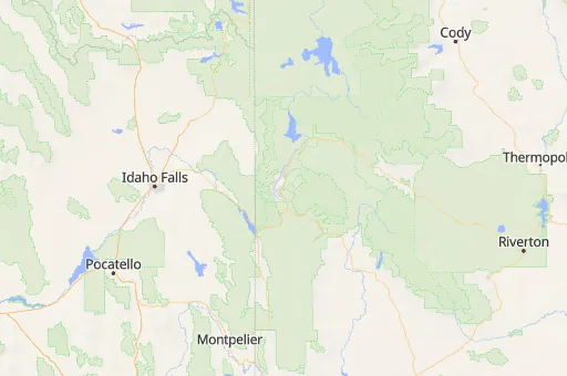 Map of Jackson