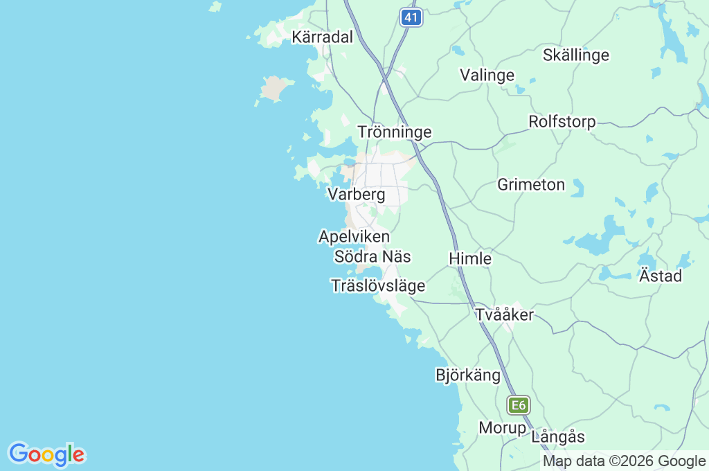 Apelviken Area Map