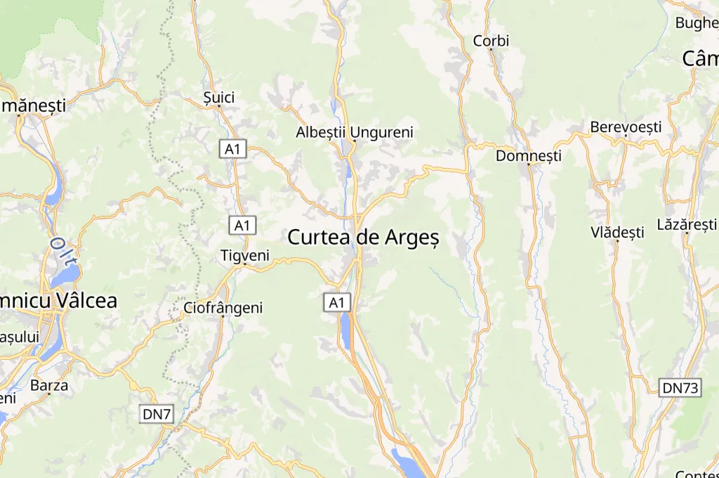 Fuente de Manole Area Map Fuente de Manole Area Map
