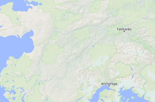 Map of Alaska