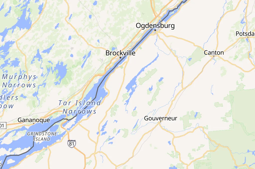 Black Lake Area Map Black Lake Area Map