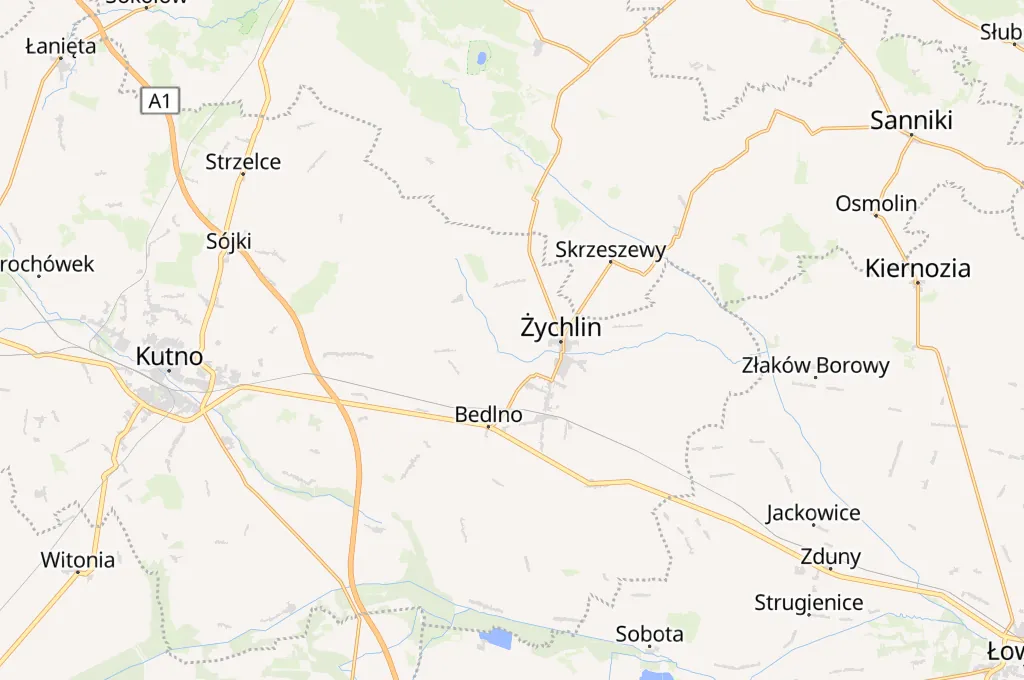 Pasieka Area Map