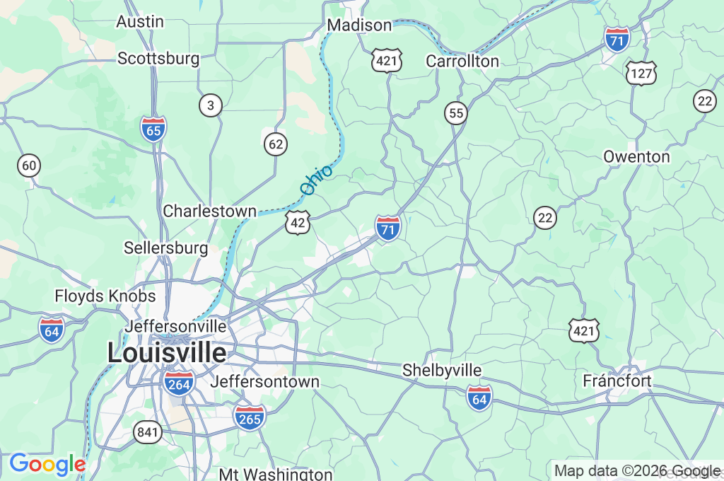 La Grange Area Map