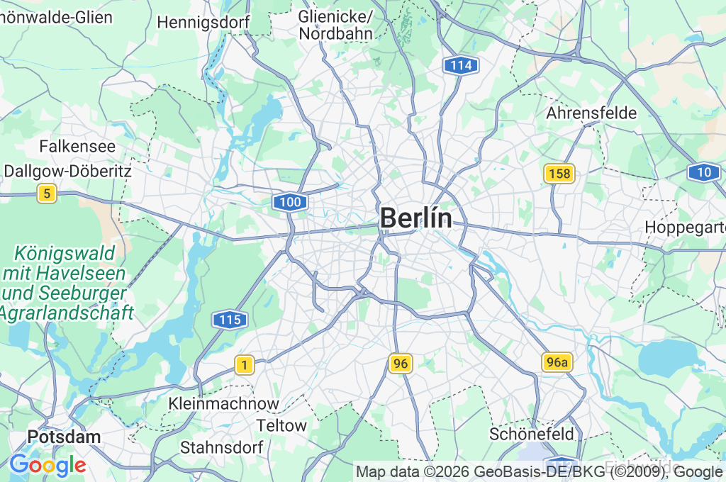 Bauhaus-Archiv Area Map