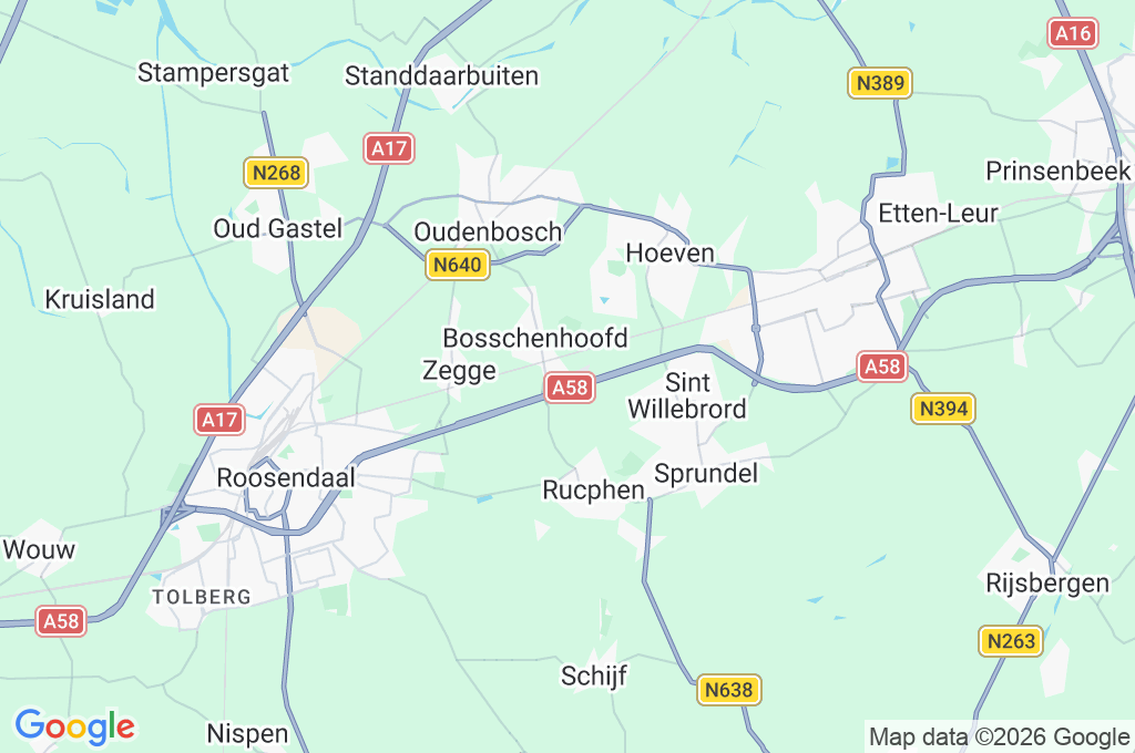 Aeropuerto Internacional de Breda Area Map Aeropuerto Internacional de Breda Area Map