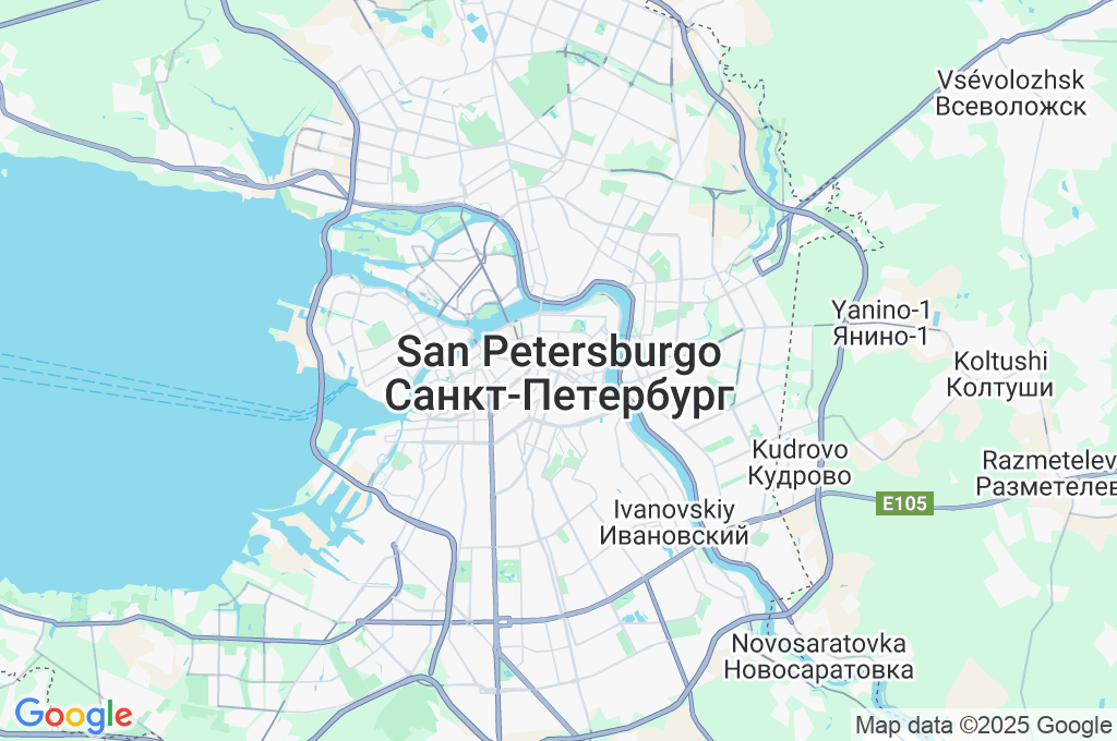 Avenida Nevski Area Map