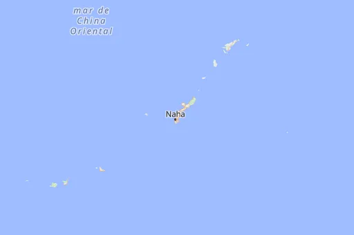 Map of Okinawa