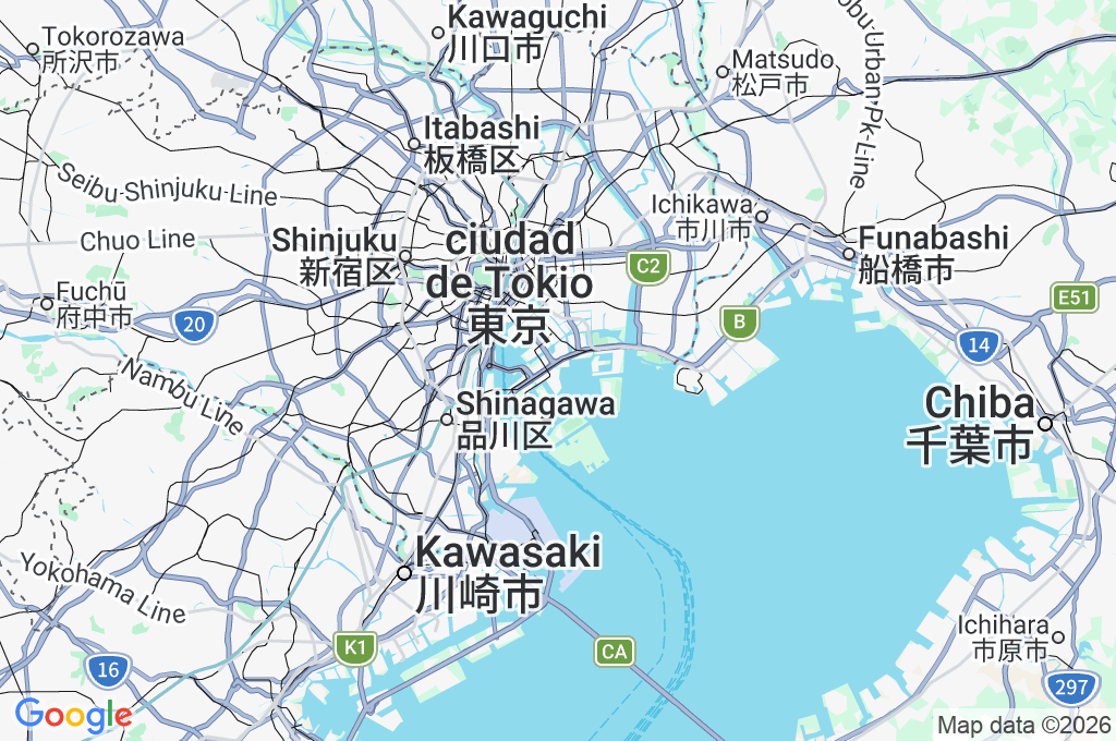 Ariake Area Map