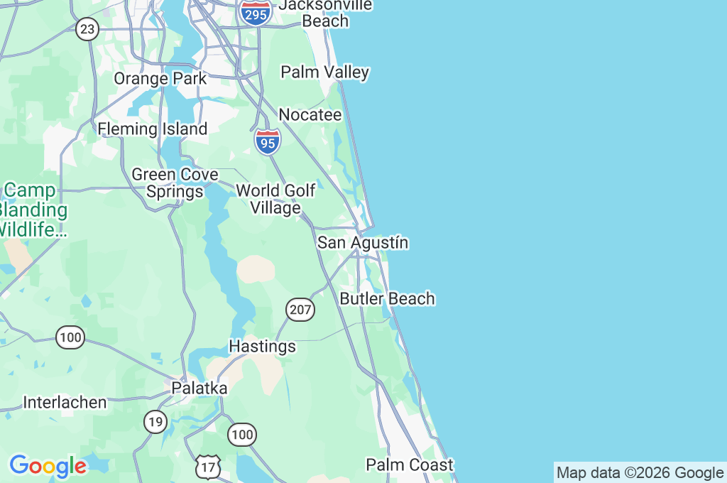 St. George Street Area Map