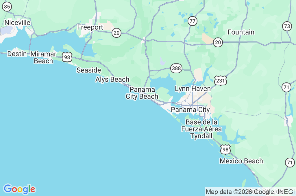 Emerald Beach Area Map