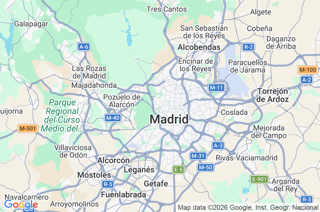 Museo de América Area Map