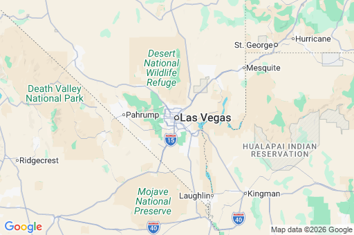 Map of Las Vegas