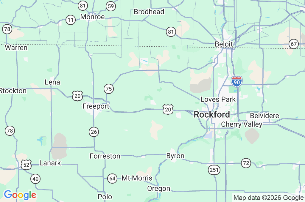 Pecatonica Area Map