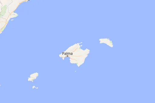 Map of Mallorca