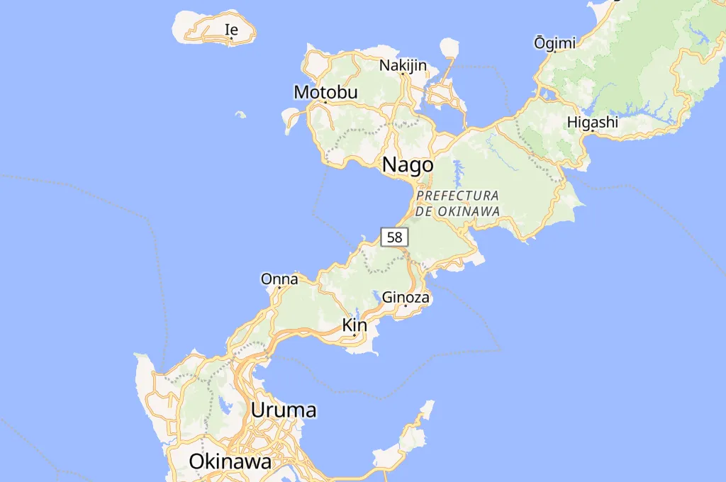 Playa Busena Area Map