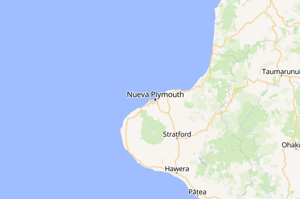 Port Taranaki Area Map Port Taranaki Area Map